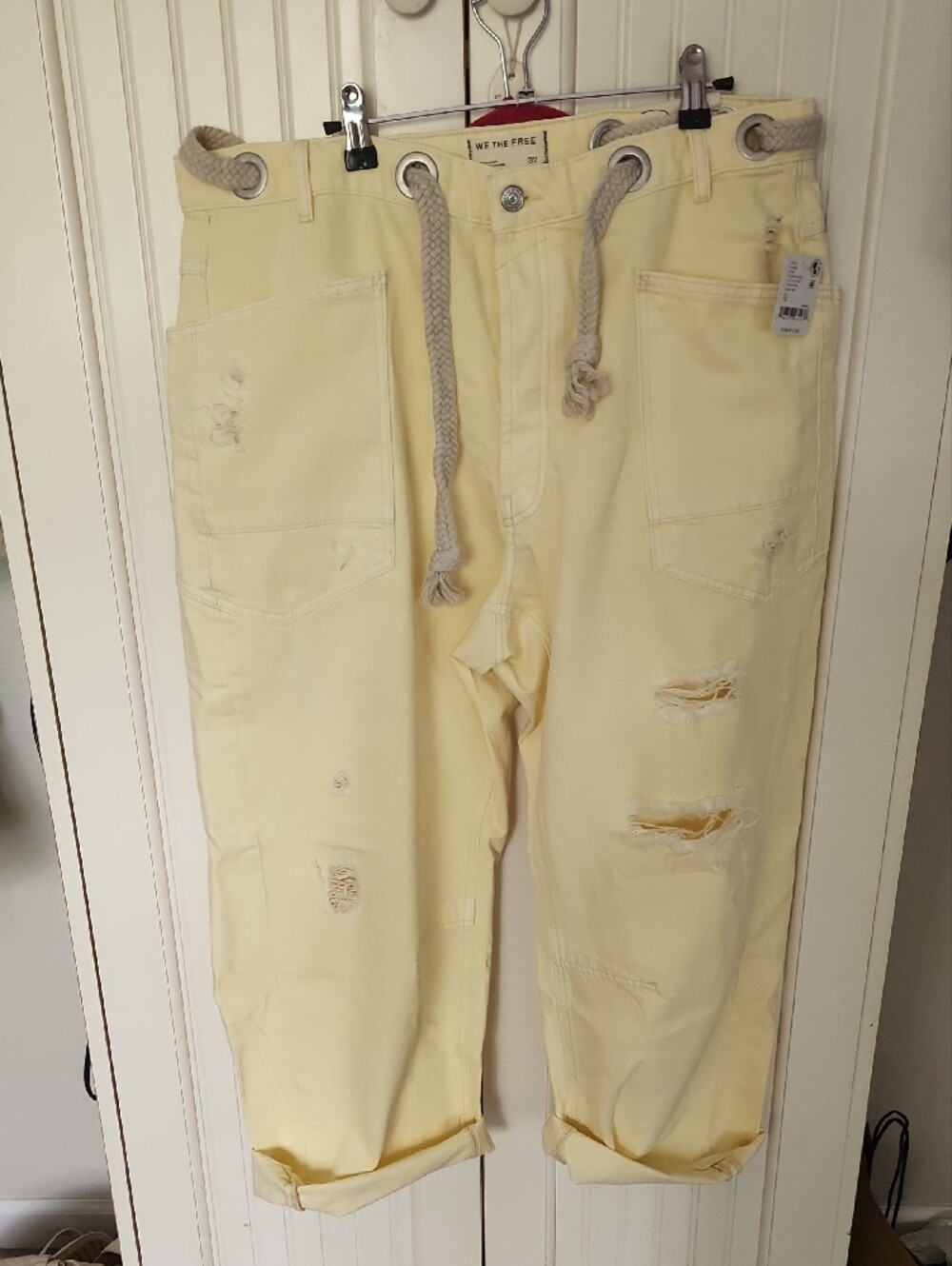 🍋 We The Free Moxie Barrel Jeans - Lemon Icing - Picture 7 of 13